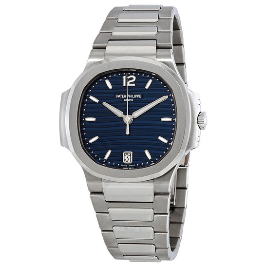 Patek Philippe Nautilus Automatic Blue Opaline Dial Ladies Watch 7118/1A