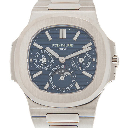 Patek Philippe Nautilus Perpetual Automatic Blue Dial Men’s Watch 5740/1G-001