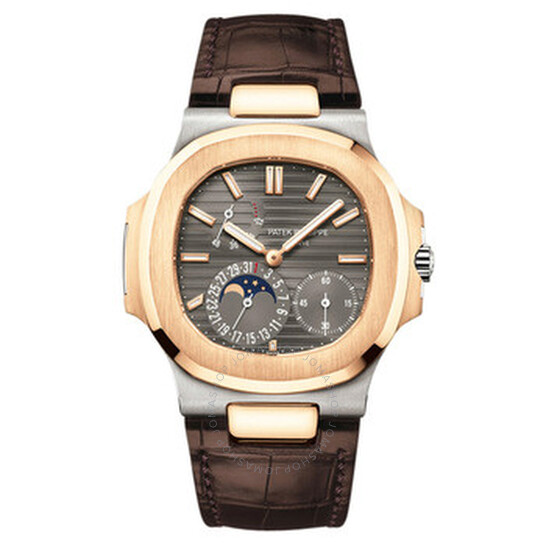 Patek Philippe Nautilus Slate Grey Dial White and Rose Gold Automatic Men’s Watch 5712GR-001