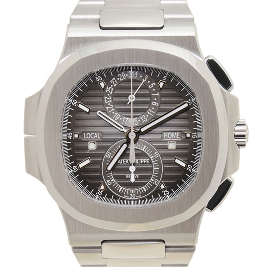 Patek Philippe Nautilus Travel Time Chronograph Stainless Steel Automatic Men’s Watch 5990-1A-001