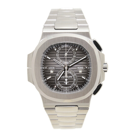 Patek Philippe Nautilus Travel Time Chronograph Stainless Steel Automatic Men’s Watch 5990-1A-001