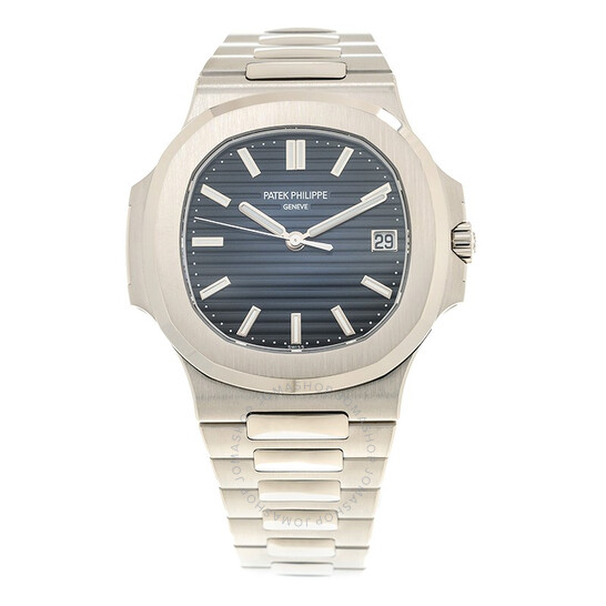 Patek Philippe Nautilus White Gold Automatic Blue Dial Men’s Watch 5811/1G-001