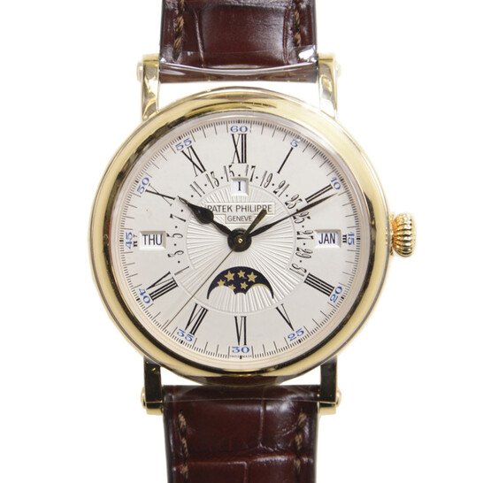 Patek Philippe Perpetual Calendar Automatic White Dial Men’s Watch 5159J-001