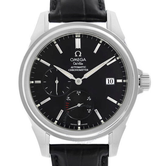 Pre-owned Omega De Ville Automatic Chronometer Black Dial Men’s Watch 4832.50.31