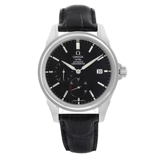 Pre-owned Omega De Ville Automatic Chronometer Black Dial Men’s Watch 4832.50.31