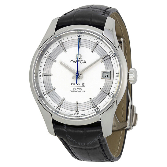 Pre-owned Omega De Ville Hour Vision Silver Dial Men’s Watch 431.33.41.21.02.001