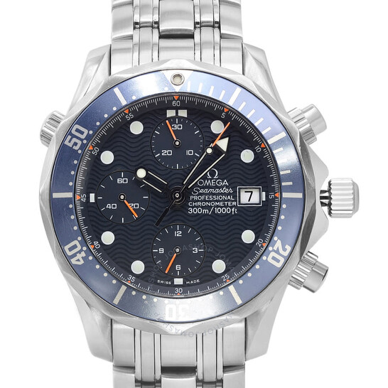 Pre-owned Omega Seamaster 300 Chronograph Automatic Blue Dial Men’s Watch 2599.80.00