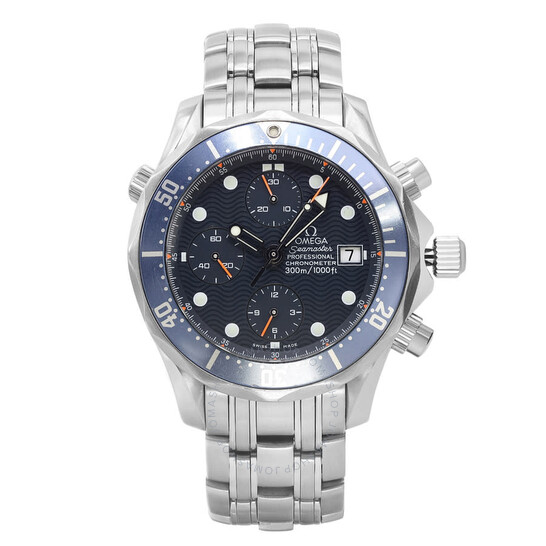 Pre-owned Omega Seamaster 300 Chronograph Automatic Blue Dial Men’s Watch 2599.80.00