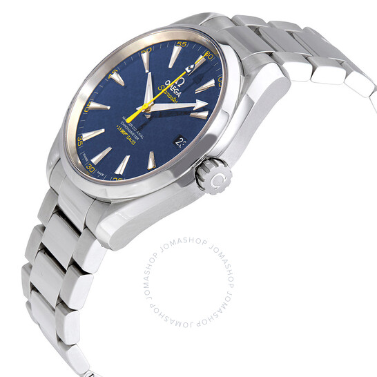 Pre-owned Omega Seamaster Aqua Terra Automatic Chronometer Blue Dial Men’s Watch OM23110422103004