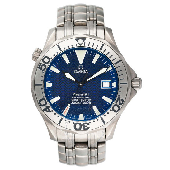 Pre-owned Omega Seamaster Automatic Blue Dial Men’s Watch 2231.80.00