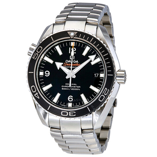 Pre-owned Omega Seamaster Planet Ocean Black Dial Men’s Watch 232.30.42.21.01.001