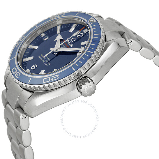 Pre-owned Omega Seamaster Planet Ocean Blue Dial Men’s Watch 232.90.42.21.03.001