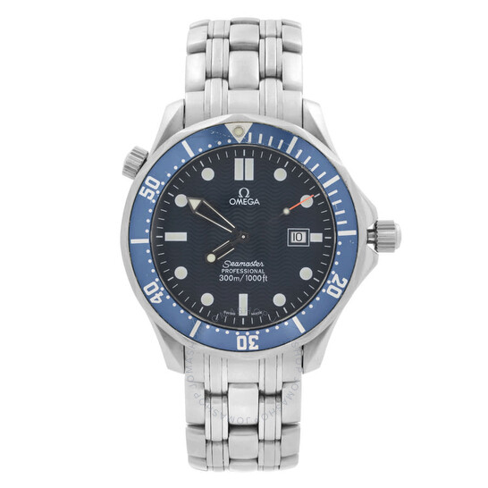 Pre-owned Omega Seamaster Quartz Blue Dial Men’s Watch 2541.80.00