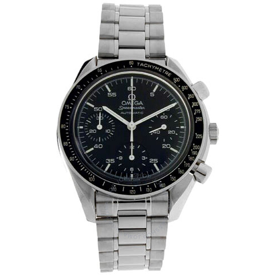 Pre-owned Omega Speedmaster Chronograph Automatic Black Dial Men’s Watch 3510.5