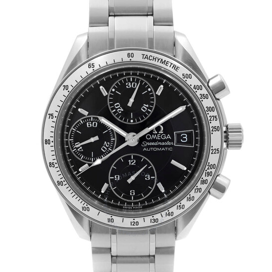 Pre-owned Omega Speedmaster Chronograph Automatic Black Dial Men’s Watch 3513.50.00