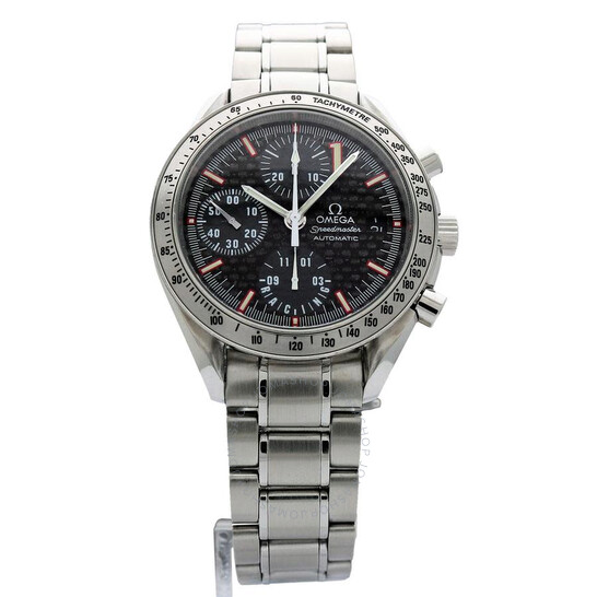 Pre-owned Omega Speedmaster Chronograph Automatic Black Dial Men’s Watch 3519.5