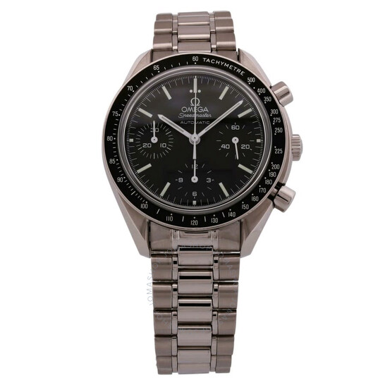 Pre-owned Omega Speedmaster Chronograph Automatic Black Dial Men’s Watch 3539.5