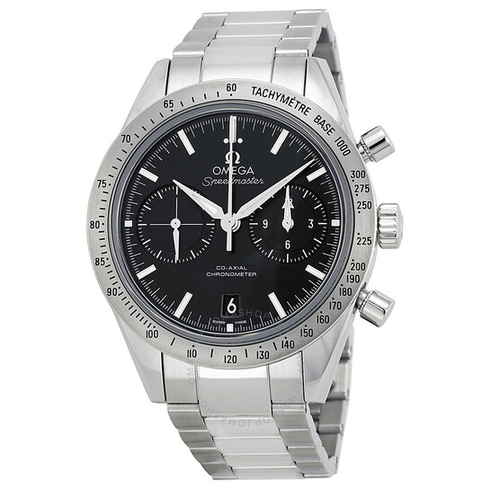 Pre-owned Omega Speedmaster Chronograph Automatic Chronometer Black Dial Men’s Watch 331.10.42.51.01.001