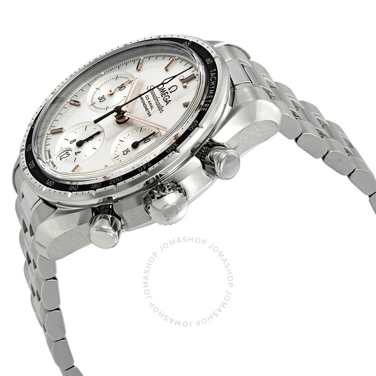 Pre-owned Omega Speedmaster Chronograph Tachymeter Silver Dial Men’s Watch 324.30.38.50.02.001