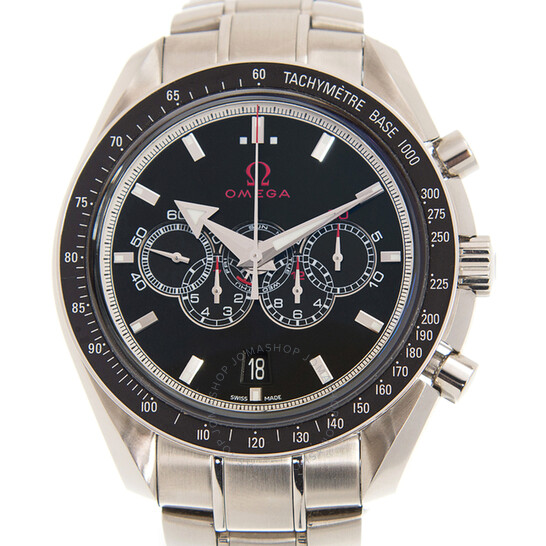 Pre-owned Omega Speedmaster Olympic Edition Black Dial Men’s Watch 321.30.44.52.01.001