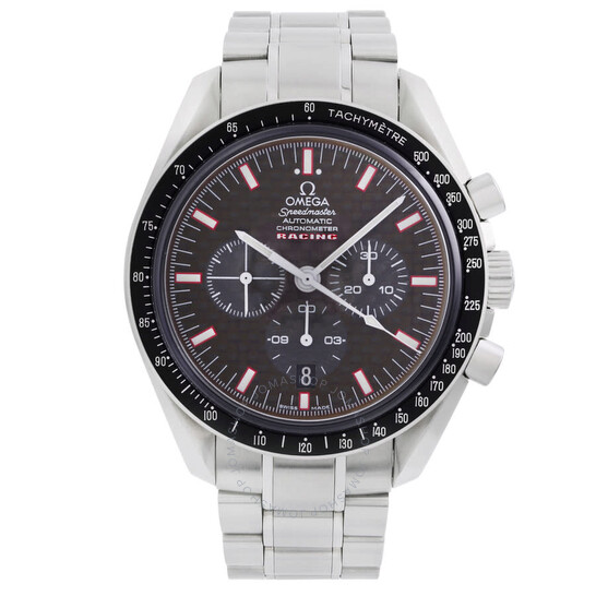 Pre-owned Omega Speedmaster Racing Chronograph Automatic Black Dial Men’s Watch 3552.59.00