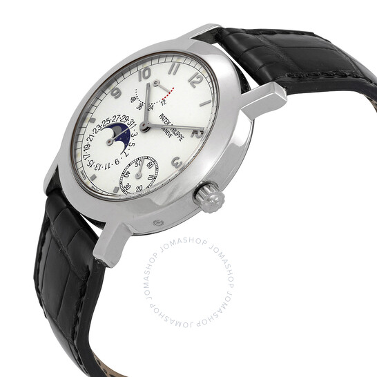 Pre-owned Patek Philippe Automatic White Dial Unisex PK-5055G-010