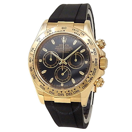 Pre-owned Rolex Cosmograph Daytona Chronograph Automatic Chronometer Black Dial Men’s Watch 116518 BKSR