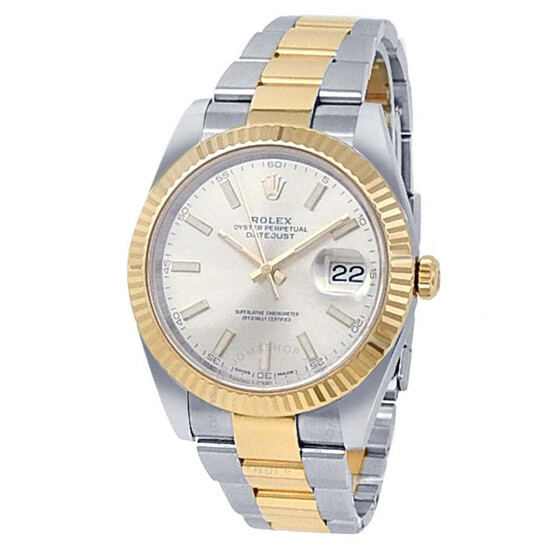 Pre-owned Rolex Datejust Automatic Chronometer White Dial Men’s Watch 126200WRJ