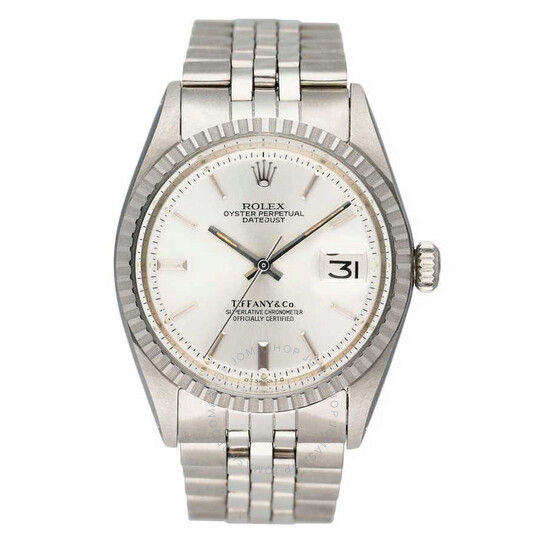 Pre-owned Rolex Datejust Automatic Silver Dial Men’s Watch 1603 SSJ