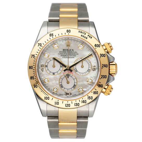 Pre-owned Rolex Daytona Chronograph Automatic Chronometer Diamond Men’s Watch 116523 MDO