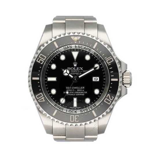 Pre-owned Rolex Sea Dweller Deepsea Automatic Chronometer Black Dial Men’s Watch 116660 BKSO