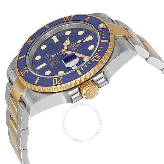 Pre-owned Rolex Submariner Blue Dial Men’s Watch 116613LB