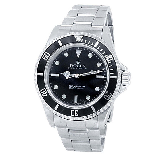 Rolex Submariner No-Date Black Dial Men’s Watch 14060M