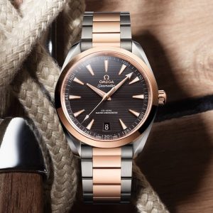 REPLICA WATCH OMEGA SEAMASTER AQUA TERRA 150M CO-AXIAL TWO TONE