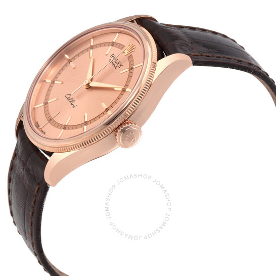 Rolex Cellini Pink Dial 18K Everose Gold Men’s Watch 50505PKSBRL