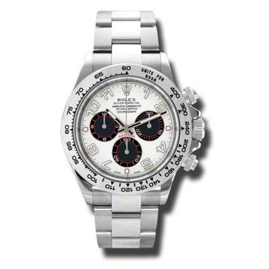 Rolex Cosmograph Daytona Automatic Men’s 18 Carat White Gold Oyster Watch 116509WAO