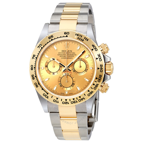 Rolex Cosmograph Daytona Champagne Dial Steel and 18K Yellow Gold Men’s Watch 116503/78593