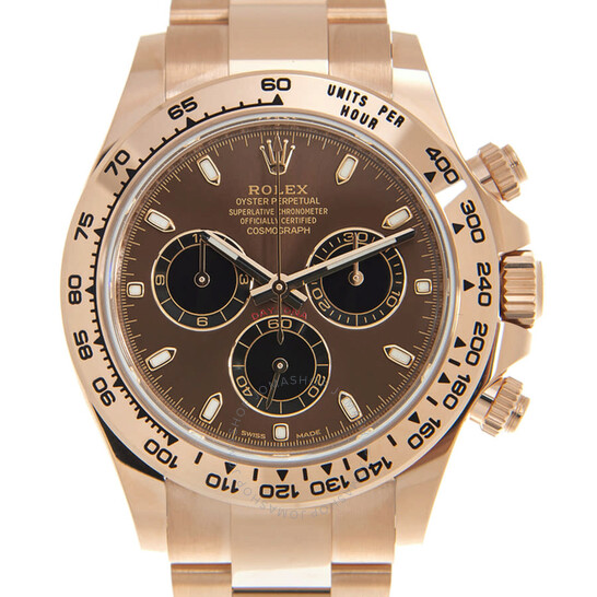 Rolex Cosmograph Daytona Chronograph Automatic Chronometer Brown Dial Men’s Watch 116505-0013