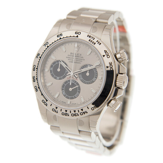 Rolex Cosmograph Daytona Chronograph Automatic Chronometer Grey Dial Watch 116509GYRO