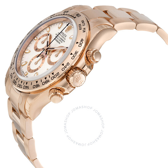 Rolex Cosmograph Daytona Ivory Dial 18K Everose Gold Oyster Bracelet Automatic Men’s Watch 116505IVSO