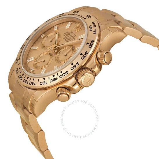 Rolex Cosmograph Daytona Pink Gold Dial 18K Everose Gold Oyster Bracelet Automatic Men’s Watch 116505PKDO