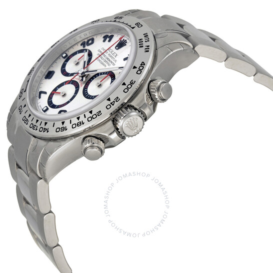 Rolex Cosmograph Daytona Silver Dial 18K White Gold Oyster Bracelet Automatic Men’s Watch 116509SAO