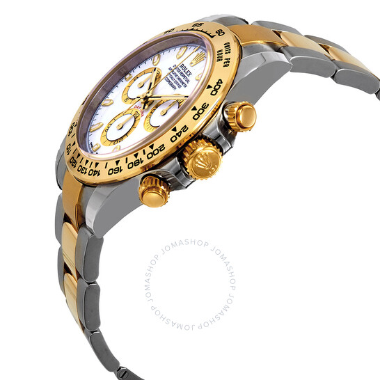 Rolex Cosmograph Daytona White Dial Stainless Steel and 18K Yellow Gold Oyster Bracelet Bracelet Automatic Men’s Watch 116503 WSO