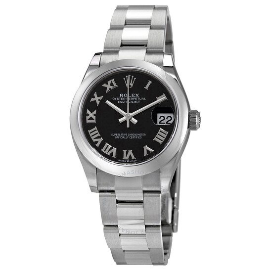 Rolex Datejust 31 Automatic Black Dial Ladies Watch 278240BKRO