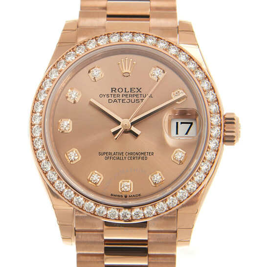 Rolex Datejust 31 Automatic Diamond Ladies Watch 278285rbr-0025