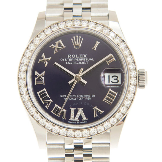 Rolex Datejust 31 Automatic Diamond Ladies Watch 278384OBRDJ