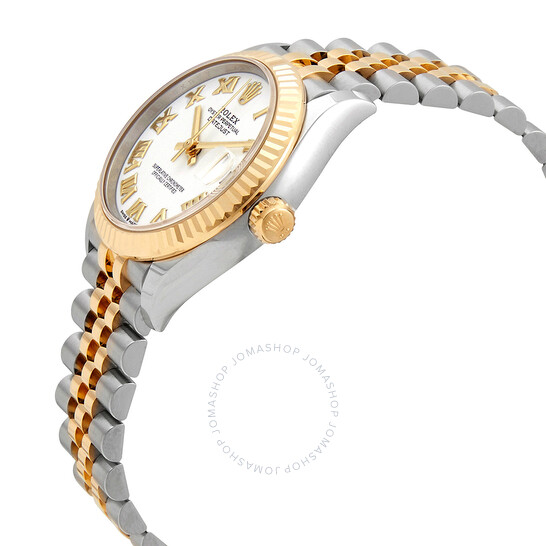 Rolex Datejust 31 White Dial Automatic Ladies Steel and 18kt Yellow Gold Jubilee Watch 278273WRJ