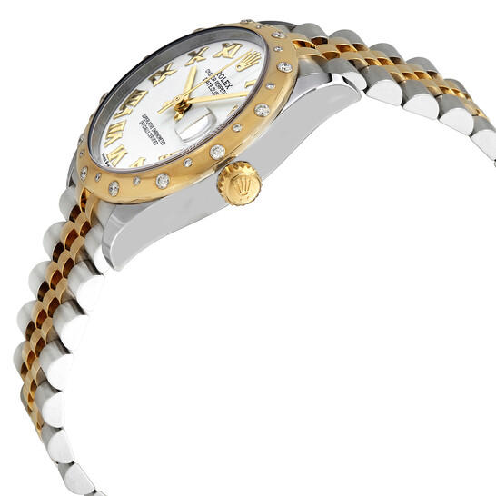 Rolex Datejust 31 White Dial Automatic Ladies Steel and 18kt Yellow Gold Jubilee Watch 278343WRJ