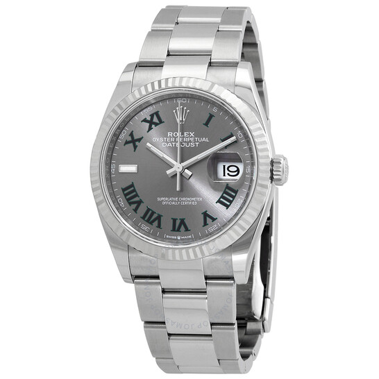 Rolex Datejust 36 Automatic Chronometer Grey Dial Watch 126234GYRO