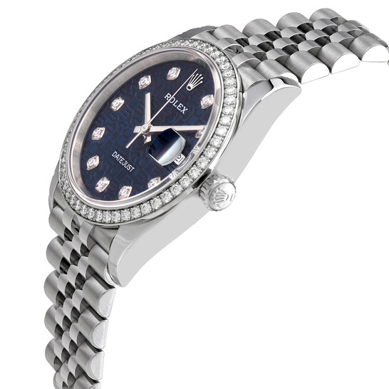 Rolex Datejust 36 Blue Jubilee Diamond Diall Automatic Unisex Watch 126284BLJDJ